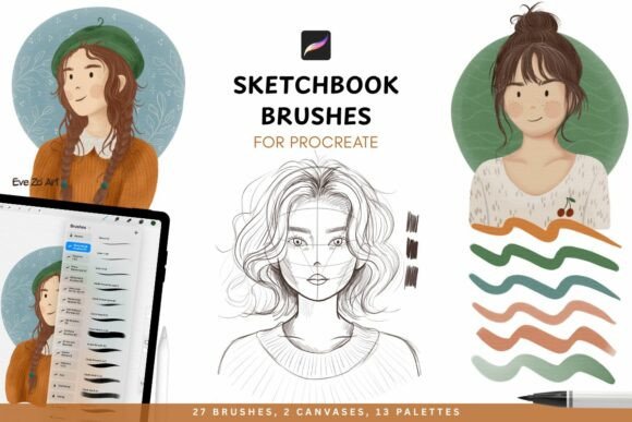 Download Sketchbook Procreate Brushes - Procreate Collection