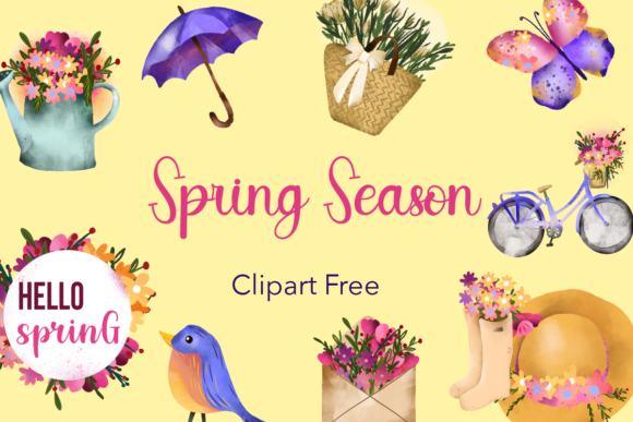 Download Spring Season Clipart Free - Premium Resources